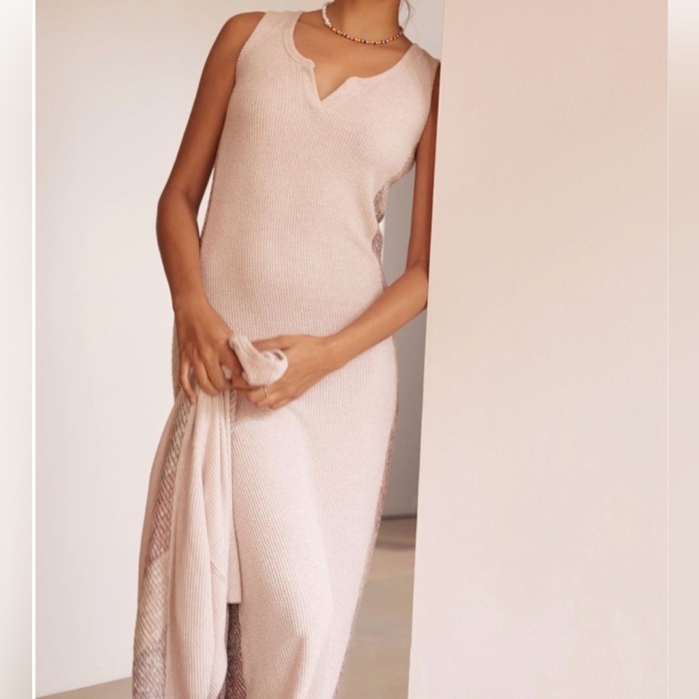 Daily Practice by Anthropologie Slim Knit Midi Dress Size XS NWOT